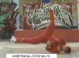 old school b boy moves          simple actually. you just spin on your back, and the ends in you