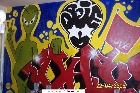 Peretii Bacauani! - WORD..! /Alien Sk8/ vs /Obie Funk/..new shit in - GRAFFITI Writing