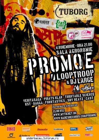Promoe / Looptroop Ã®n RomÃ¢nia! - Promoe / ShoutOut For Romania: Promoe/Looptroop - EVENIMENTE